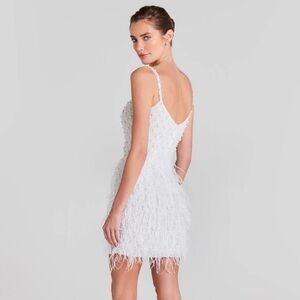 Nadine Merabi CARRIE WHITE DRESS